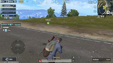 First speed hack in PUBG mobile(situation is in description)