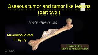 20-bone tumor and tumor like lesion part 2 screenshot 2