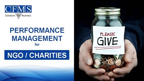 CFMS Performance Management for NGO/Charity Organisations (Demo)
