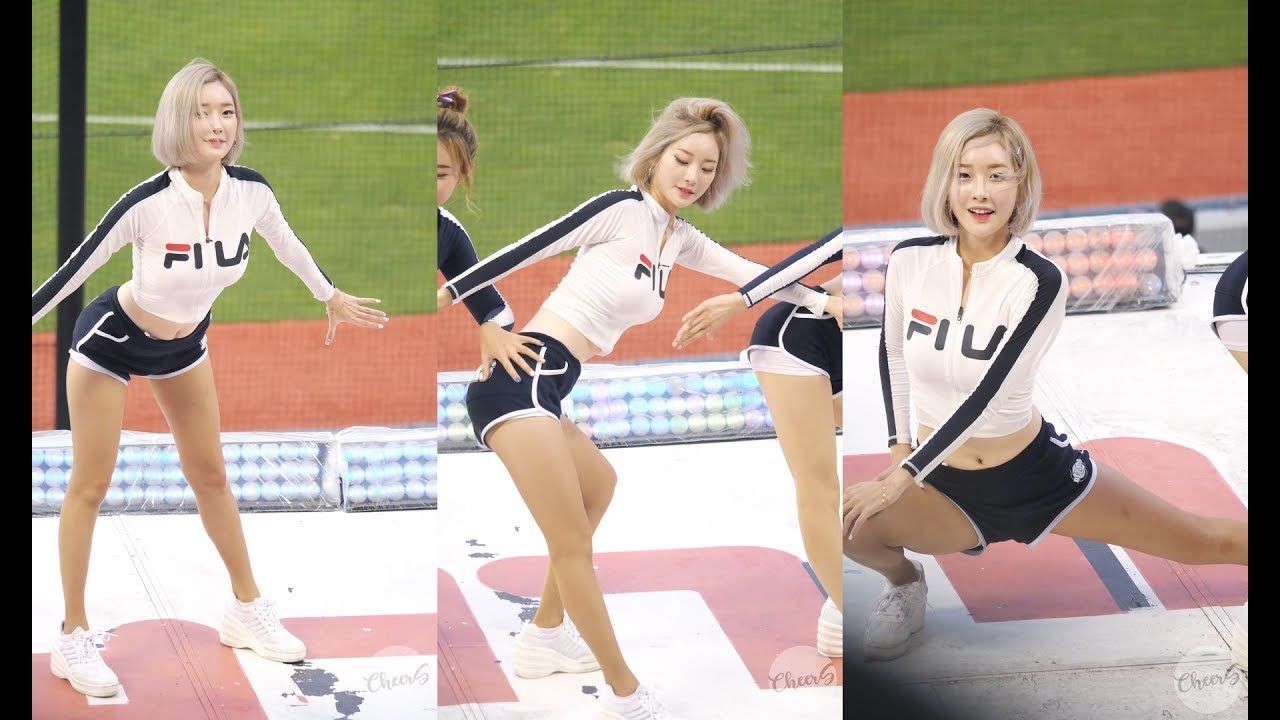 [4K] 두산베어스 서현숙 치어리더 빨간맛 공연 190808