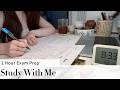 1 Hour Pencil Study Session | Exam Prep, Practice Questions, No Talking