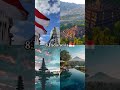 the 15 most beautiful countries in the world 🤩