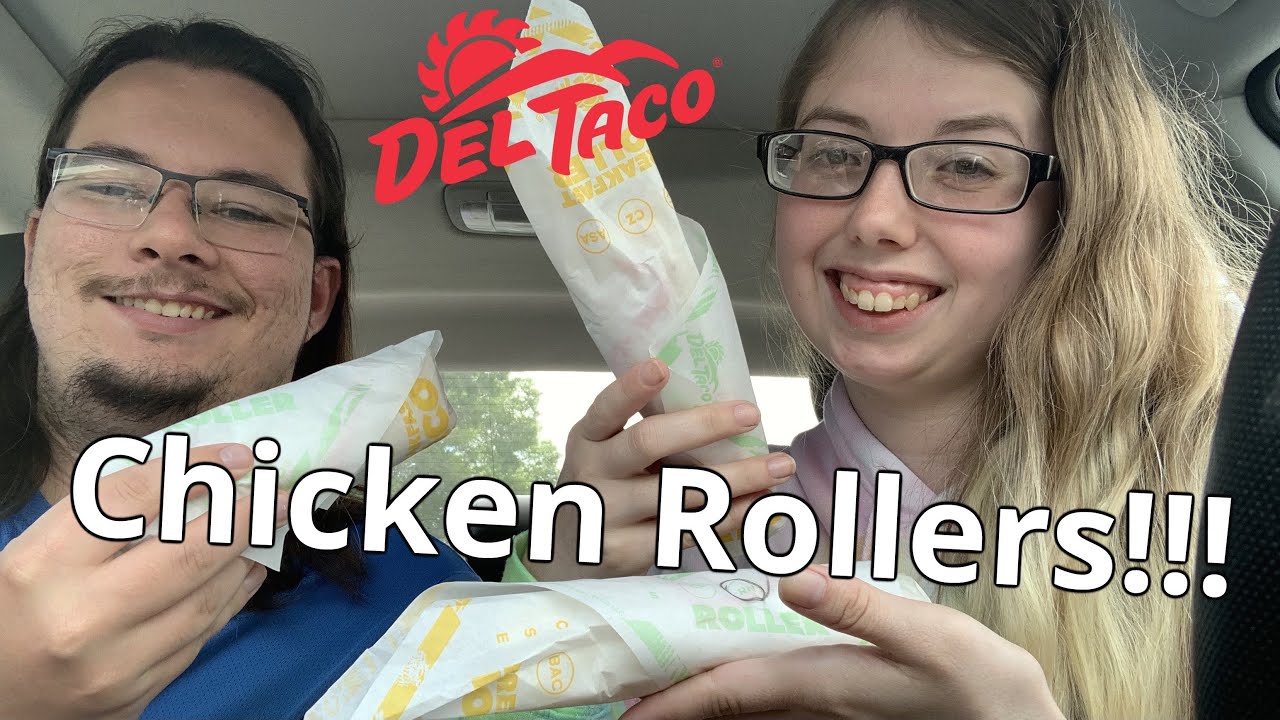 Chicken Rollers (Original, Chipotle, Ranch) Del Taco Food Reviews