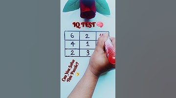 Solve This MATH Puzzle to Test Your Brain | IQ Test #shorts #mathpuzzle #iqtest