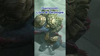 Gammoth Lore &amp; Ökologie! #gaming #monsterhunter #lore #monsterhuntergenerations #mhgu #fyp #games