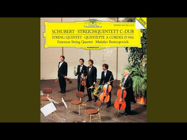 Schubert - Quintette à 2 vcelles : 2è mvt : L.Harrell / Quatuor Lasalle