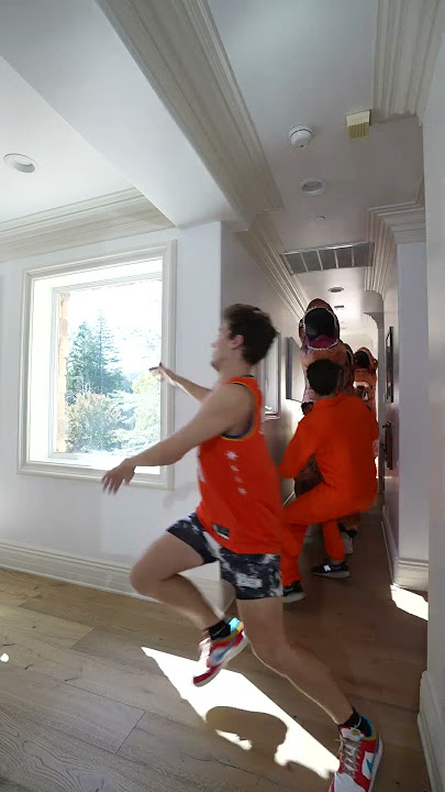 Over the House Basketball Dunk!