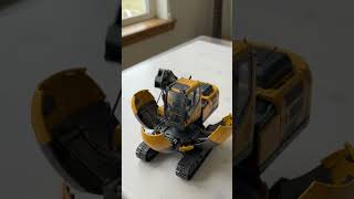 Tiny Metal Pod Transforms Into a Realistic Excavator 🤯🚜 #shorts