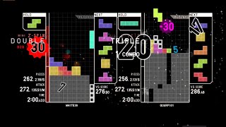 [TETR.IO] Efficiency Gaming VS QUARPI01