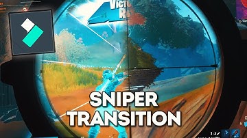 Tutorial: How to make this *INSANE* Sniper Transition in Filmora! [Edit like Naiv, Dignal]