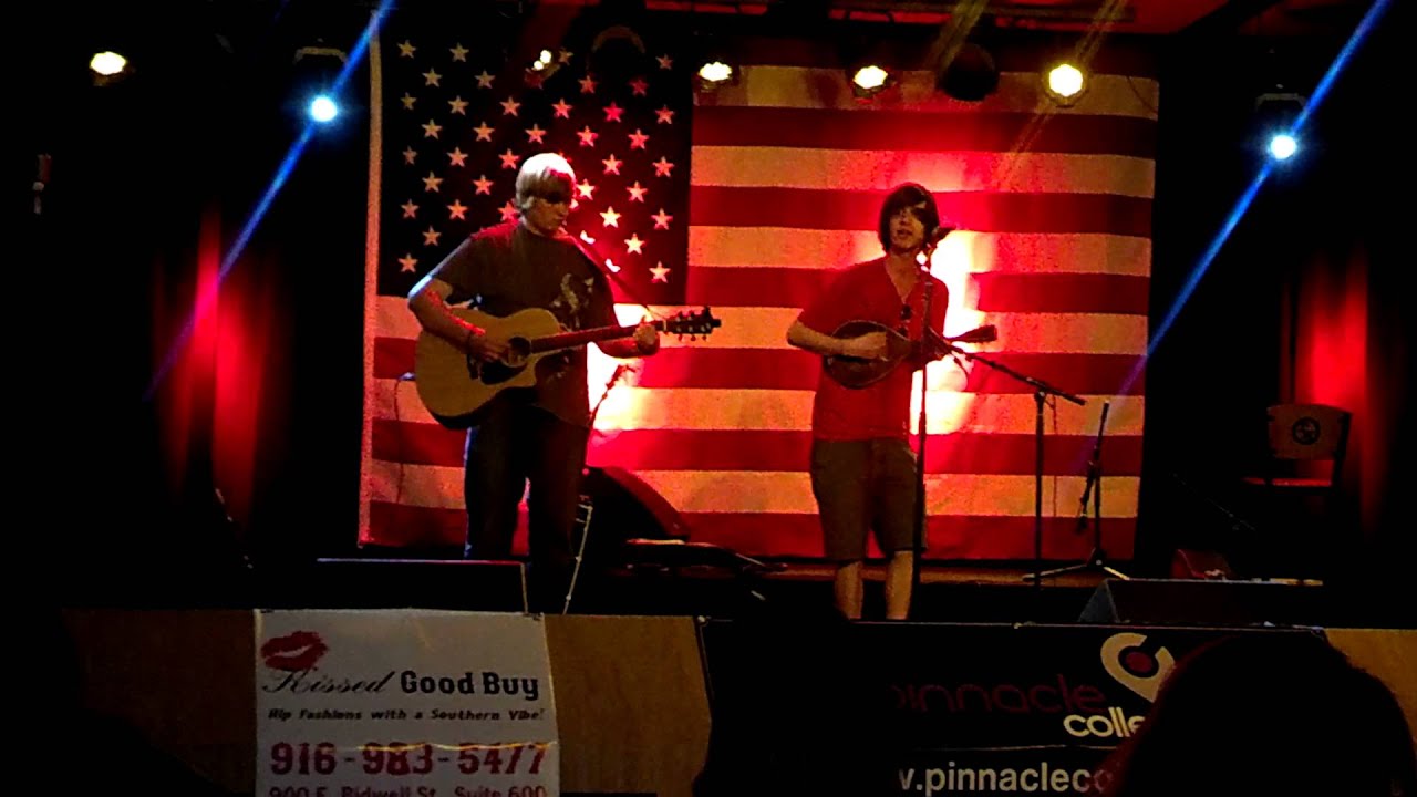 Cody Quakenbush playing Mandolin and singing with Tyler Mathews on Guitar - Last Chance