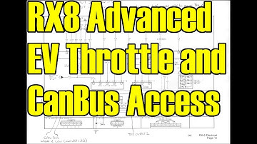Mazda RX8, Electric Vehicle conversion, Throttle pedal and CanBus access.