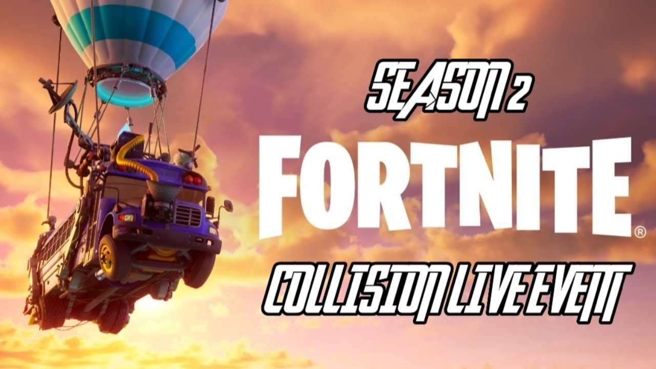 COLLISION SEASON 2 LIVE EVENT (FORTNITE) CHAPTER 3 SEASON 3 END EVENT