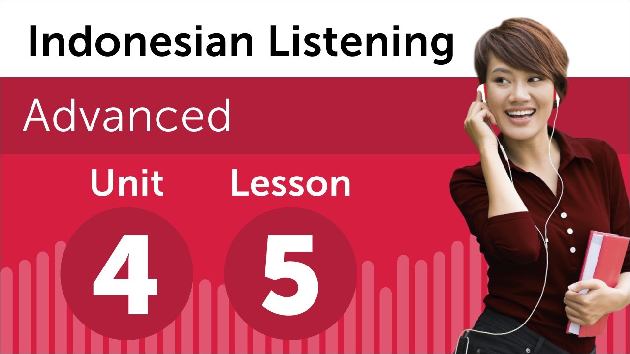 Indonesian Listening Practice - Discussing a Sales Graph in Indonesian