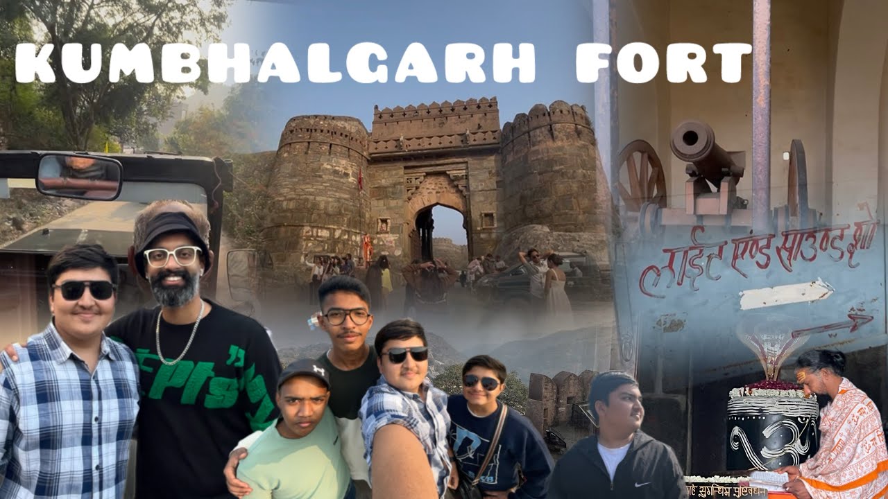 Exploring the Great Wall of India! 🏰 | Kumbhalgarh Fort Vlog Episode 1