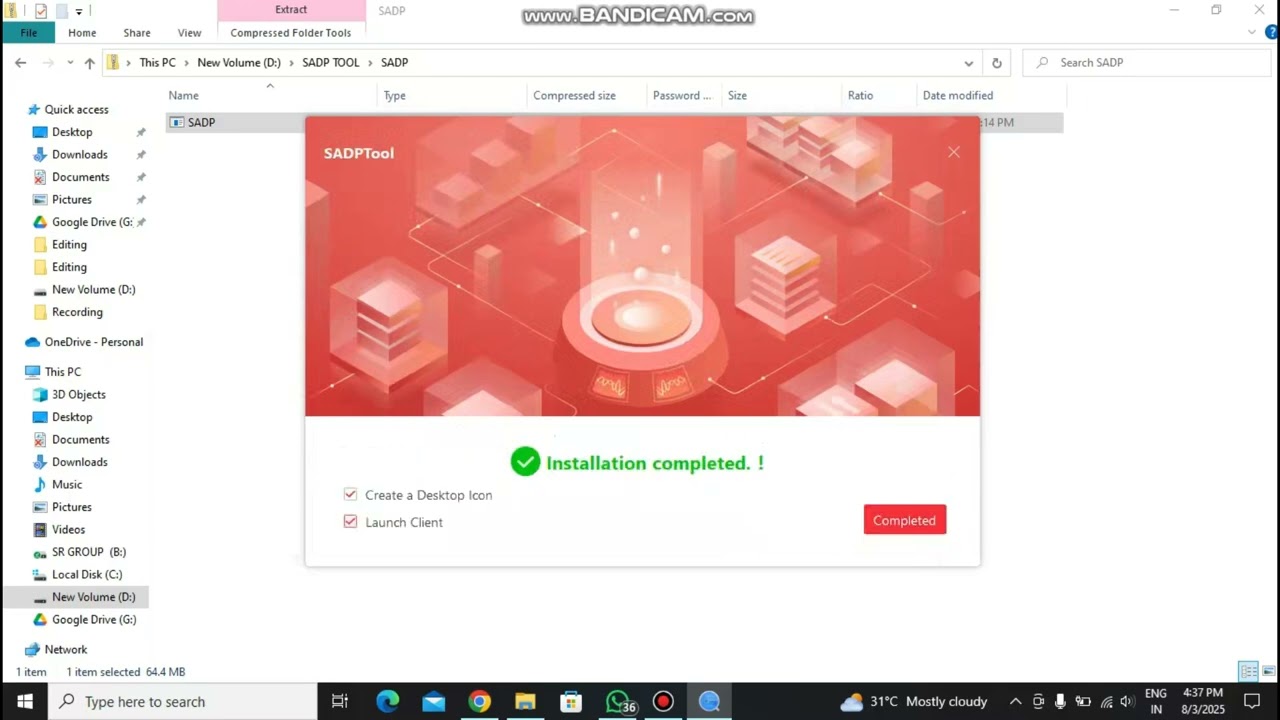 “SADP Tool Download & Install | Hikvision Camera Setup Software | Complete Guide in Hindi”