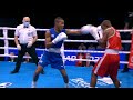 Day 4 67kg boniface shain barnsley sey vs  brown bazain kevin cub  aiba wchs 2021