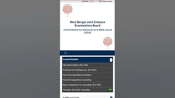Jeca Exam Counseling Date Jeca Counseling Link MCA Entrance Exam West Bengal 
