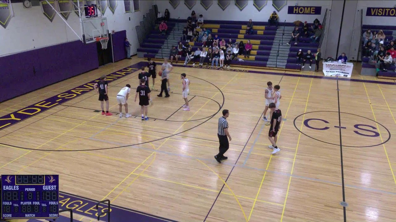 ClydeSavannah High School vs Lyons High School Mens Varsity Basketball YouTube