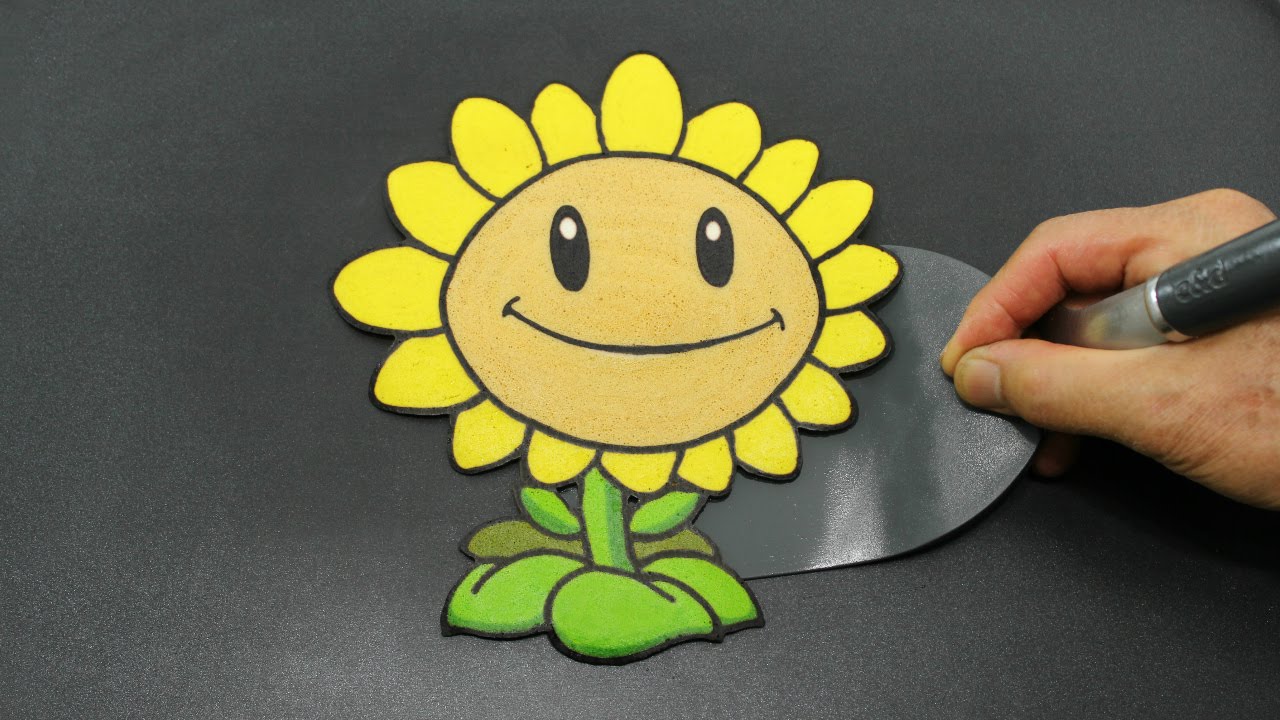 The Most Oddly Satisfying Sunflower Pancake - Plants vs Zombies