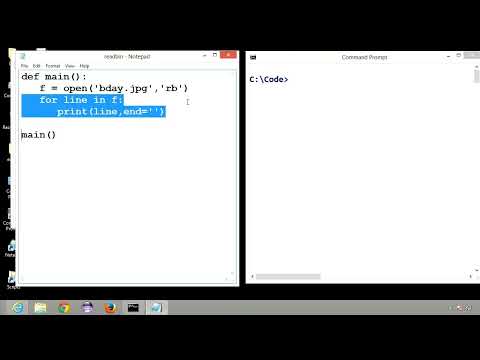 Python Reading and Writing Binary Data