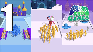 Join Clash 3D Gameplay Walkthrough #1 (Android, IOS)