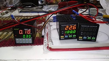 dual temperature controller timer test
