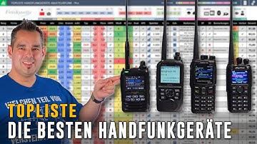 TOP 10 💎 Die besten Handfunkgeräte im Amateurfunk
