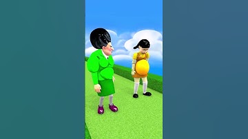 Run Body Fat 2 Fit Challenge Miss T vs Squid Girl in Scary Teacher 3D