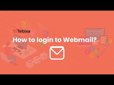How to Login to Webmail? Tebixa Technologies Tutorial video.