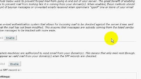 013 Cpanel Video Course Cpanel Email Authentication