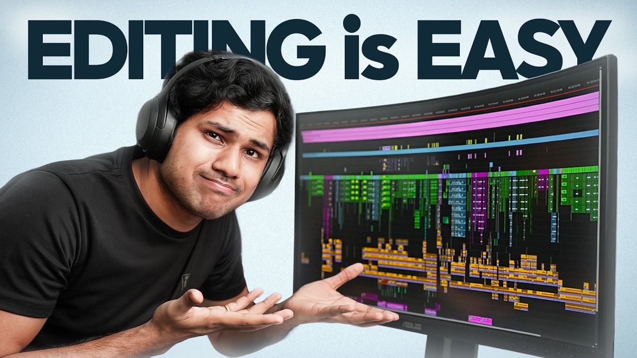 Making Video Editing SO Easy anyone can MASTER it !