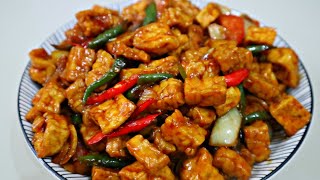 BIKIN KETAGIHAN MENU INI❗RESEP TUMIS TAHU TEMPE SAUS TIRAM