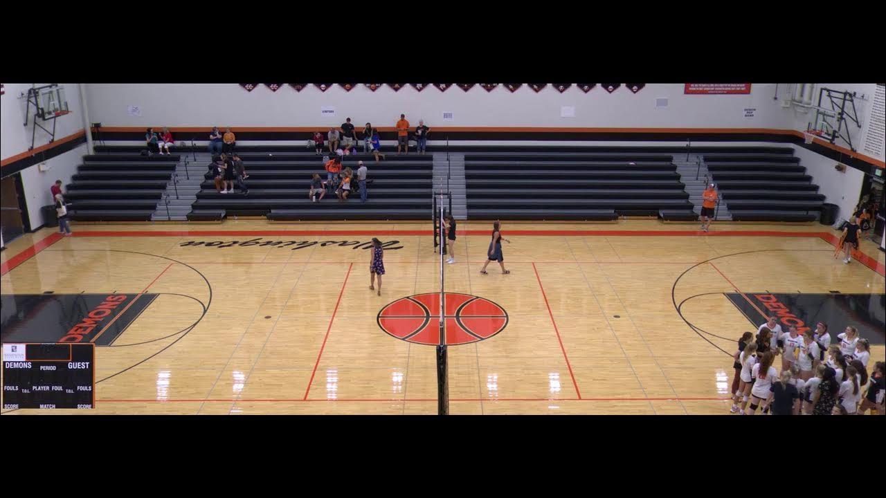 Washington High vs. Mediapolis High Varsity Womens' Volleyball YouTube