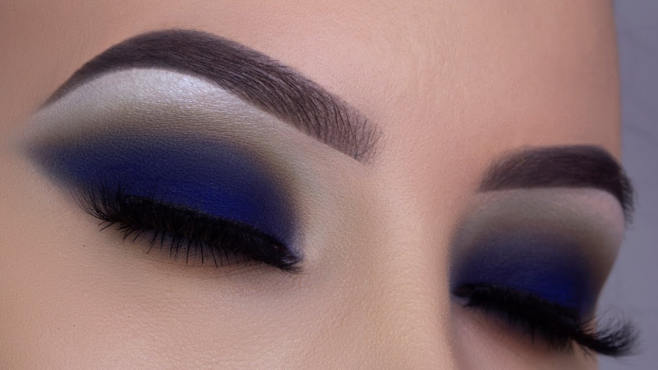 Classic Navy Smokey Eyes Tutorial