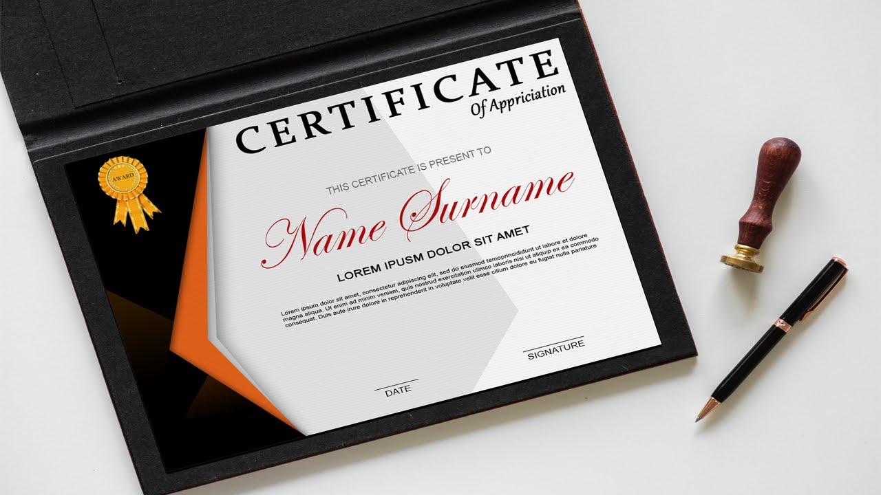 Made certificate. Ателье сертификат фотошоп 2000.