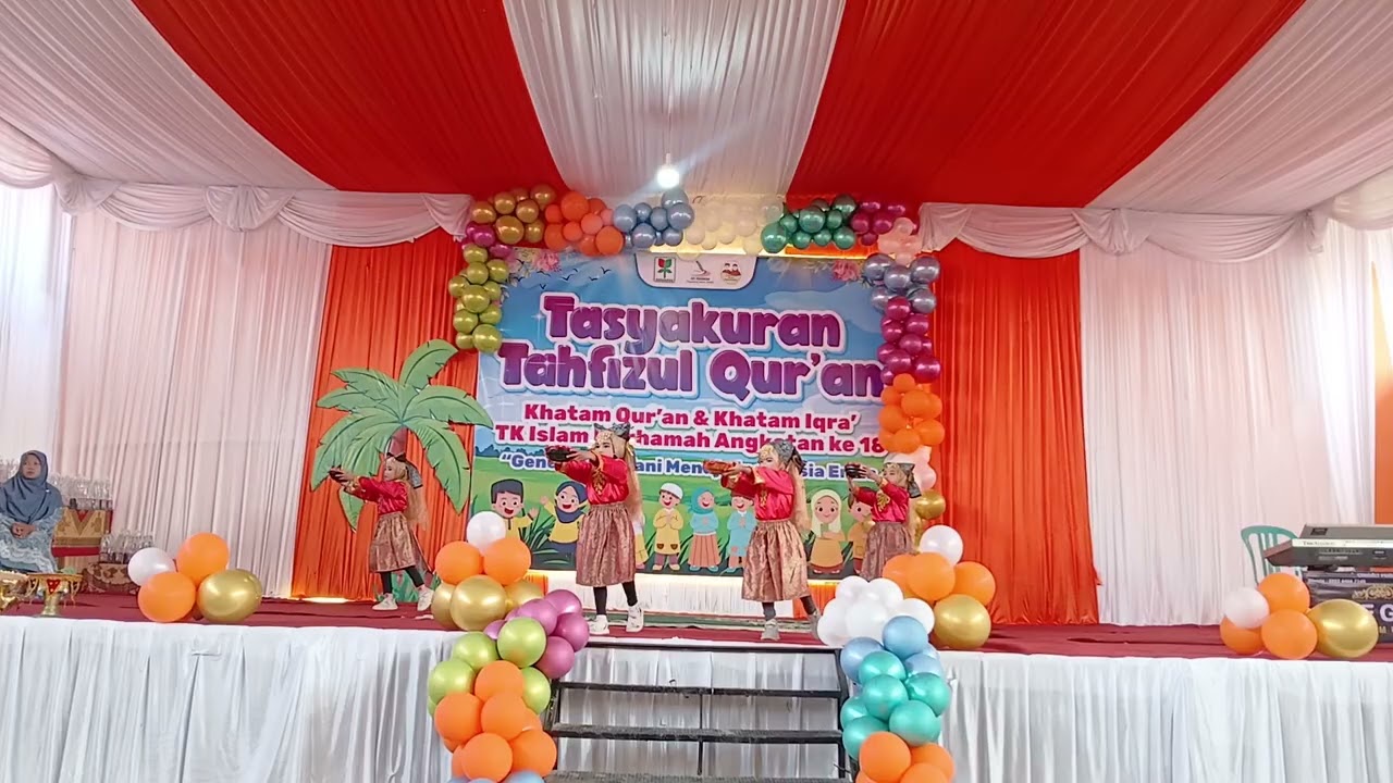 Tari Indang Darakbadarak Versi TKIT Tabki Marhamah