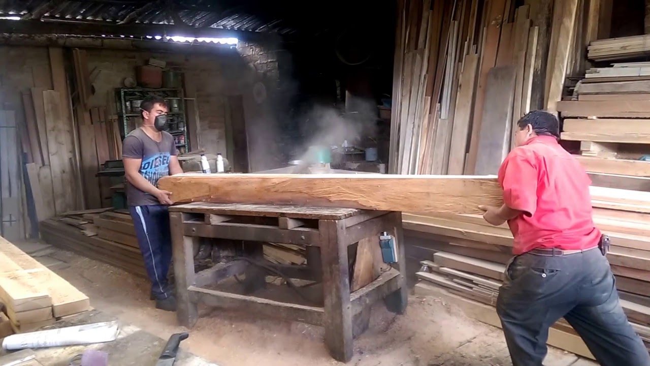 Proceso de corte en sierra circular (Carpinteria) - YouTube