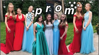 what British Prom is actually like!! + transformation
