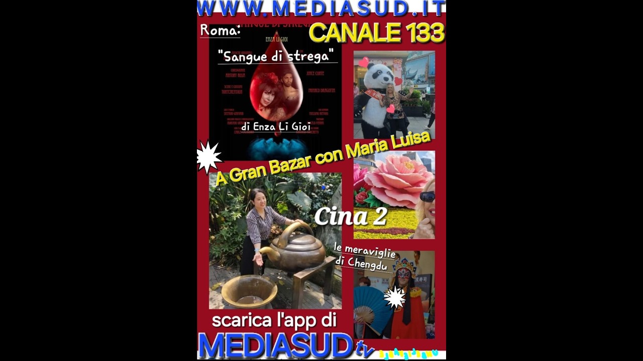 Gran Bazar N.134 - Speciale Roma e Cina: Il Compleanno di Maria Luisa e il Fascino Segreto Chengdu