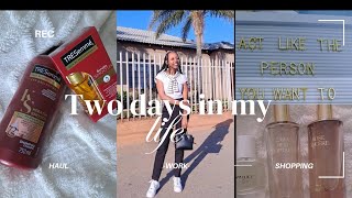 Vlog:Two days in my life| Went to Jozi Dunuza|Dunuza hauls|Zara perfumes|Clicks haul  More #vlog