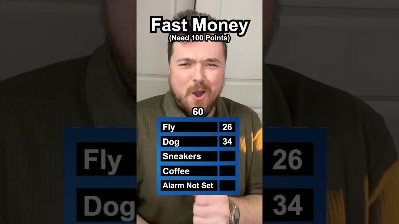 FAST MONEY!!💰Need 100 Points to Win! - YouTube