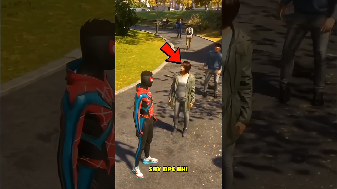 Funny NPC Interaction in SpiderMan 2 