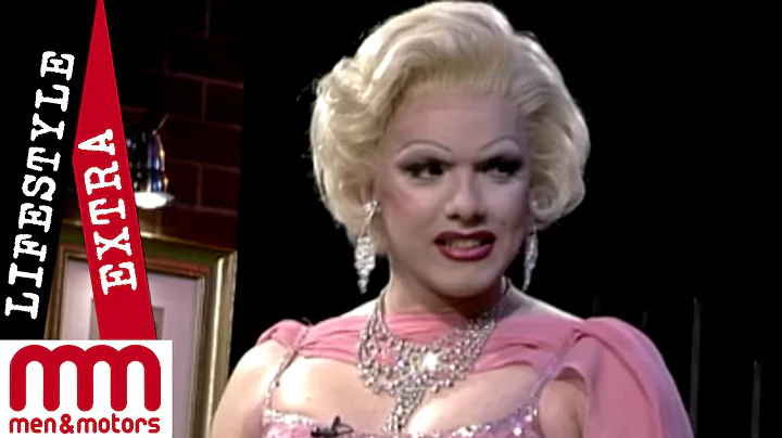 Drag artist Marilyn Monroe (Steffan Whitfield) per...
