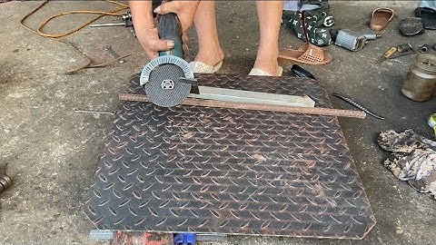 DiY cách tự chế tạo bảo vệ chống vỡ đá cắt.máy cắt sắt,máy cắt cầm tay!!!