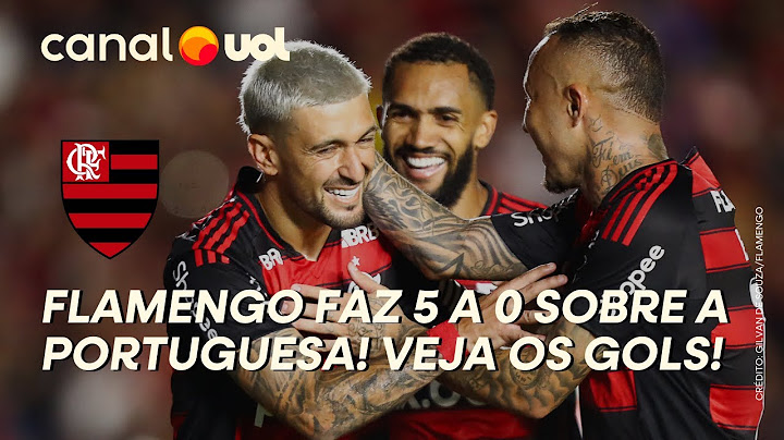 PORTUGUESA-RJ 0 X 5 FLAMENGO: VEJA OS GOLS DA GOLEADA PELO CAMPEONATO CARIOCA 2025!