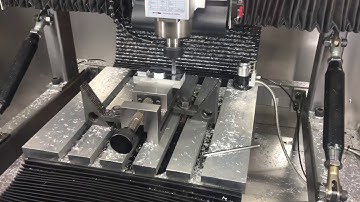 DIY Fixed Gantry Mill First Cuts Teaser