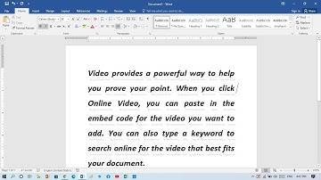 How to Apply Shadow on Texts in Word
