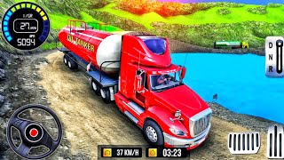 US Oil Tanker Transport Driving Simulator Heavy Cargo Transporter Truck Game! Android Gameplay screenshot 5