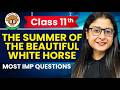 Class 11 English | The Summer of the Beautiful White Horse | Most Imp Questions 🔥 CBSE 2027 | Nikita